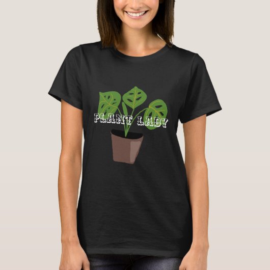 T-shirt Dame aux plantes (Devant)