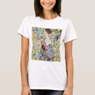 T-shirt Dame avec un ventilateur, Gustav Klimt