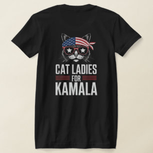 T-shirt Dame Chienne sans Enfants pour Kamala 2024
