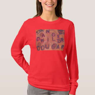 T-SHIRT DAME COUGAR