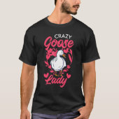 T-shirt Dame Crazy Goose (Devant)