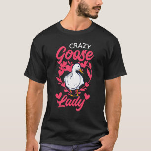 T-shirt Dame Crazy Goose