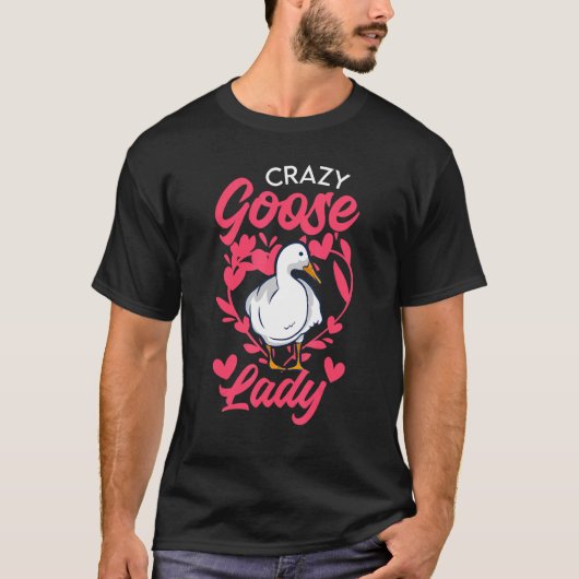 T-shirt Dame Crazy Goose (Devant)