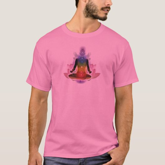 T-SHIRT DAME DE CHAKRA LOTUS (Devant)