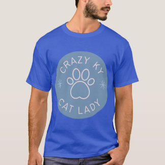 T-shirt Dame de chat du Kentucky fou