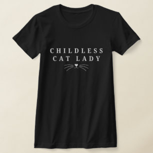 T-shirt Dame de chat sans enfants Élection politique Kamal