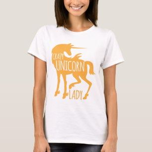 T-shirt Dame de la licorne folle