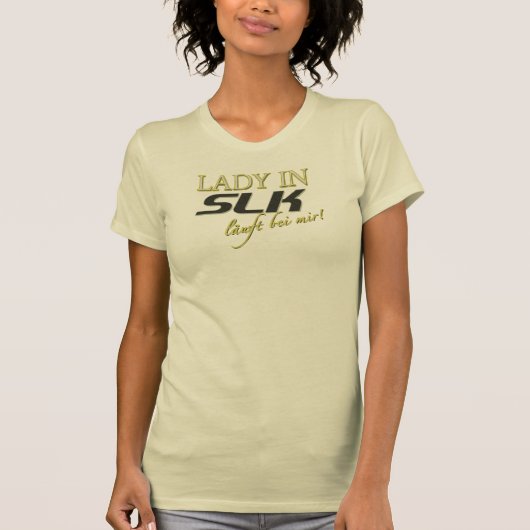 T-shirt Dame de la SLK Mercedes (Devant)