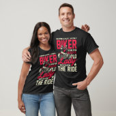 T-shirt Dame de motard plus folle (Unisexe)