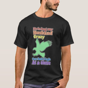 T-shirt Dame drôle au pygargue à tête blanche rendant mon