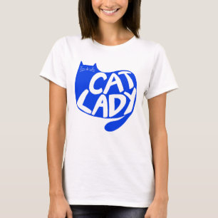 T-shirt Dame du chat