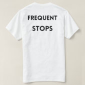 T-shirt Dame du courrier fou (Design dos)