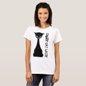 T-shirt Dame du Crazy Cat (Devant entier)