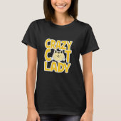 T-shirt Dame du Crazy Cat (Devant)