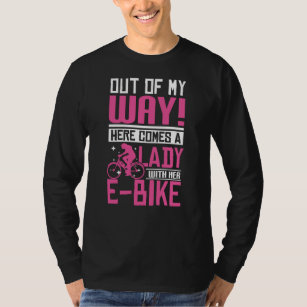T-shirt Dame e-bike