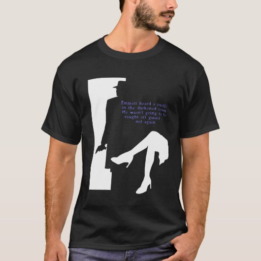 T-shirt Dame et une porte (Devant)