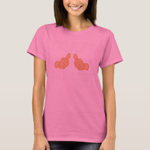 T-shirt Dame folle de chat