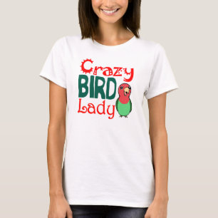 T-shirt Dame folle d'oiseau