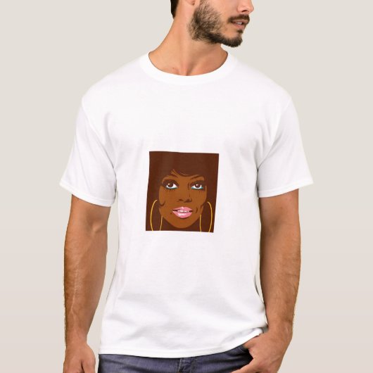T-shirt dame noire (Devant)