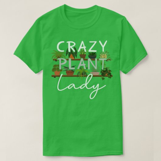 T-shirt Dame Plante folle (Design devant)