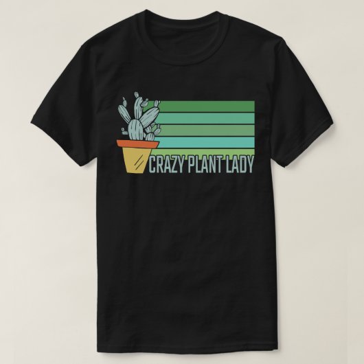 T-shirt Dame Plante folle 3 (Design devant)