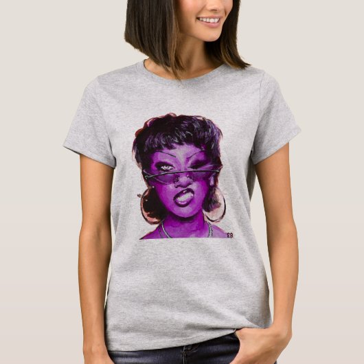T-shirt Dame Violette (Devant)