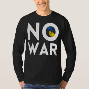 T-shirt Damen No War Kein Krieg Frieden Friedenstaube Lieb