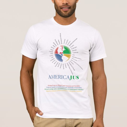 T-shirt d'AmericaJus (Devant)