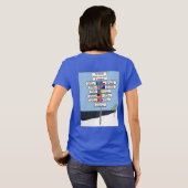T-shirt Dames #2 de reconnaissance de Tac -- dos de (Dos entier)