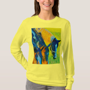t-shirt dames à manches longues