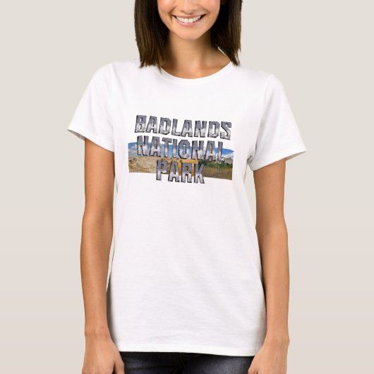 T-shirt dames ABH Badlands (Devant)