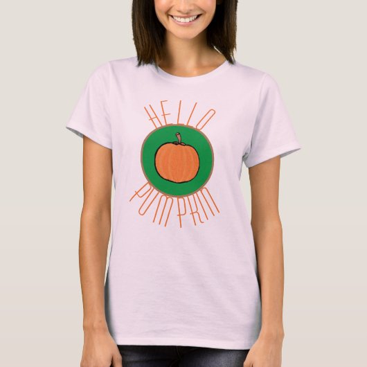 T-shirt dames automne/Halloween (Devant)