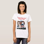 T-shirt Dames Baby Doll (ajusté) (Devant entier)
