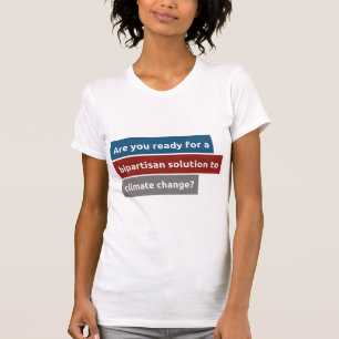 T-shirt Dames bipartites de solution d'acte d'innovation