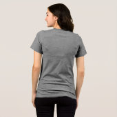 T-shirt dames bloesem stijl (Achterkant volledig)