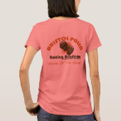 T-shirt Dames "Bristol Palin Boxing Academy" Ringer Tee (Dos)