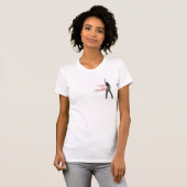 T-shirt Dames - chemise (Devant entier)