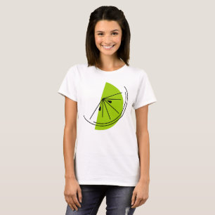 T-shirt Dames Citrus Lime