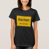 T-shirt Dames d'Aix-la-Chapelle (Devant)