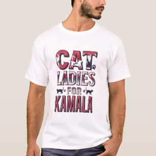 T-shirt Dames de chat aux couleurs de drapeau patriotique