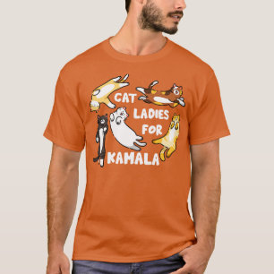 T-shirt Dames de chat pour Kamala 7