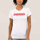 T-shirt Dames de la pizza de Johnny (Devant)