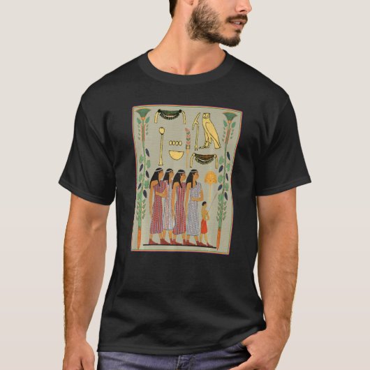 T-shirt Dames égyptiennes Roi Tut Reine Cleopatra Nefertit (Devant)
