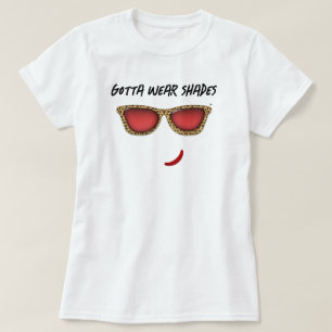 T-shirt Dames "GOTTA WEAR SHADES" Cougar Tee