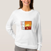 T-shirt Dames Long Sleeve Tee (Devant)