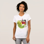 T-shirt Dames petites - courses petites (Devant entier)