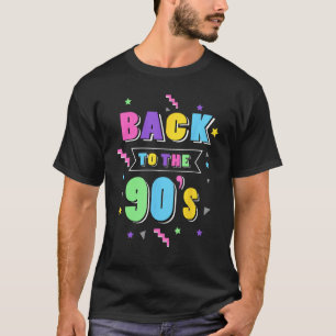 T-shirt Dames Retour aux années 90 Fille 90s Costume de fê