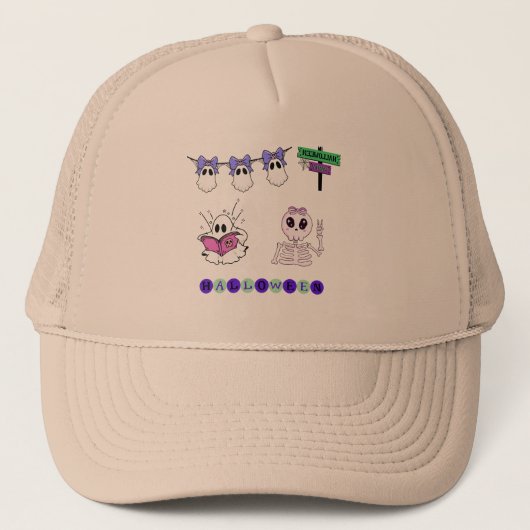 T-shirt, Dames T-shirts/Trucker Hat. Trucker Pet (Voorkant)