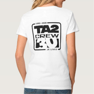 T-shirt Dames V-Neck (Blanc)