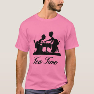 T-shirt Dames victoriennes du Tea Time